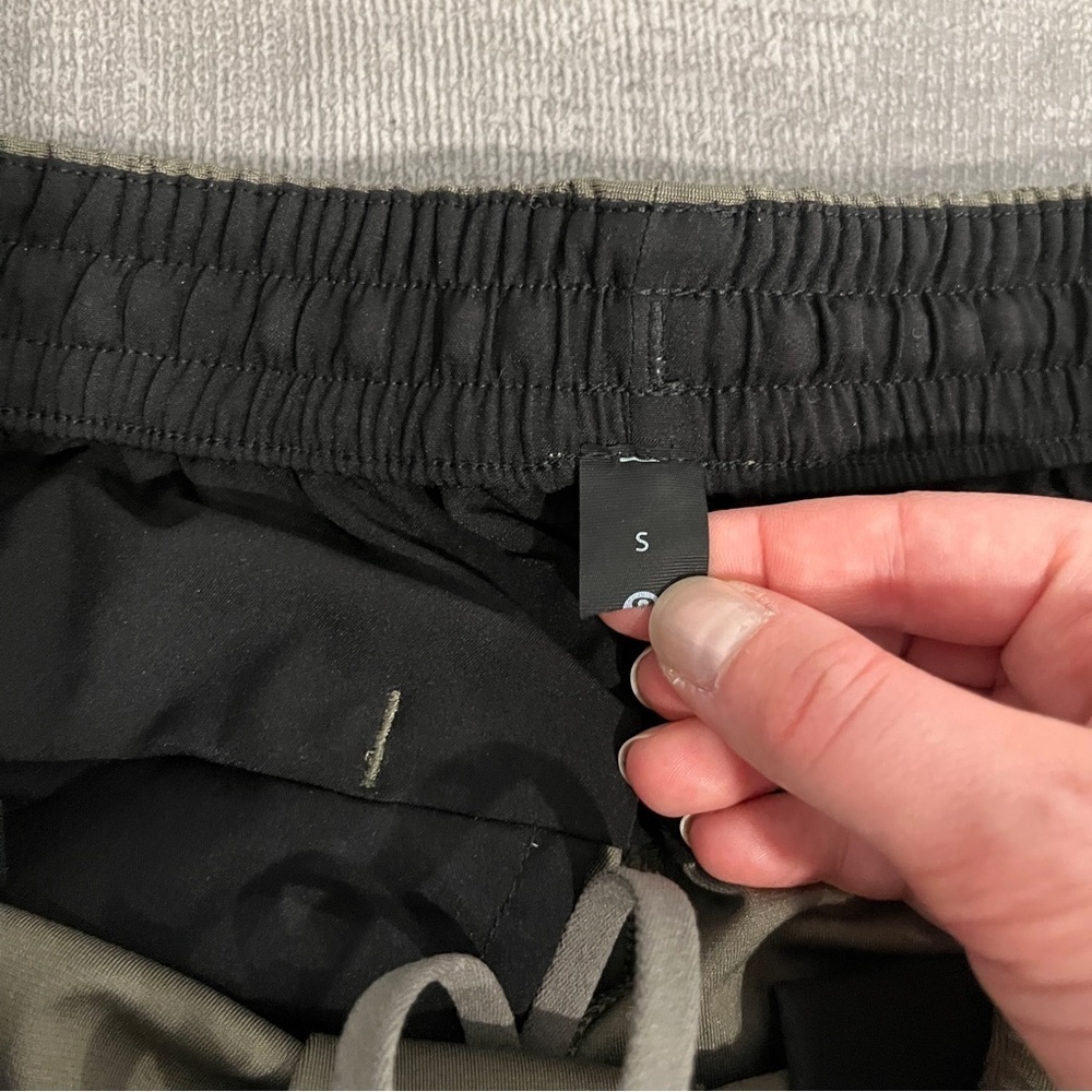 Lululemon Green Elastic Waist Track Pants Size Small - Picture 5 of 8